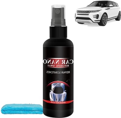Scratch Repair spray voor auto's - Nano coating en reparatie - Anti-kras spray voor snelle coating - Met reinigingsdoek, 50ml