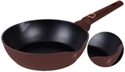 BerlingerHaus 8031 - Koekenpan - 28 cm - Leonardo collection - met schenktuit