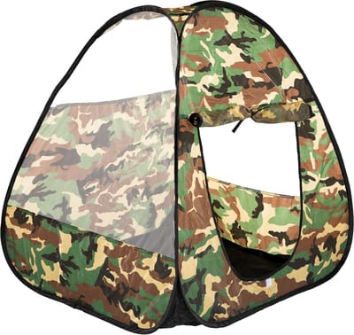 Camouflage speeltent pop-up voor kinderen - speelplezier tent.