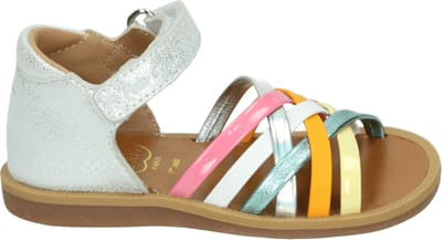 Pom d'Api - POPPY LUX - SandalenMeisjesKindersandalen - Kleur: Metallics - Maat: 23