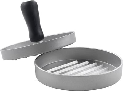 Metaltex - Hamburgerpers - Burger Press - BBQ Accesoires - Staal - 11,5 cm
