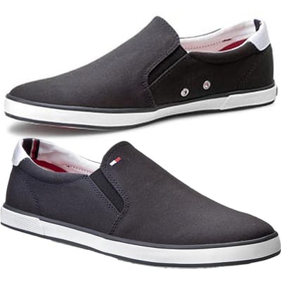 Tommy Hilfiger chaussures de sport homme bleu marine FM56820903 403 41 gray