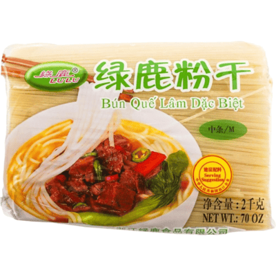 Green Deer LVLU gedroogde rijstnoedels 2 kg