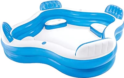 INTEX® Deluxe Zwembad - Zwembaden - Buitenbad - Zwembad Intex - Opblaasbaar Zwembad - Tanning Pool - Tanning Lounge - Intex Zwembad - Opblaasbare Zwembaden