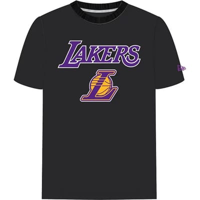 New Era Nba Regular Los Angeles Lakers T-shirt Met Korte Mouwen Paars XL Man