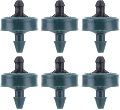 Dailygoods - 100 Stks/zak 8L Tuinbouw Irrigatie Druk Compenserende Druppelaar Druk Compenserende Druppelaars Micro Drip Irrigatiesysteem Watering Sprinkler