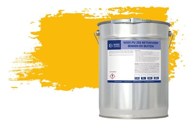 Wixx PU 250 Betonverf Buiten en Binnen - 20L - RAL 1023 | Verkeersgeel