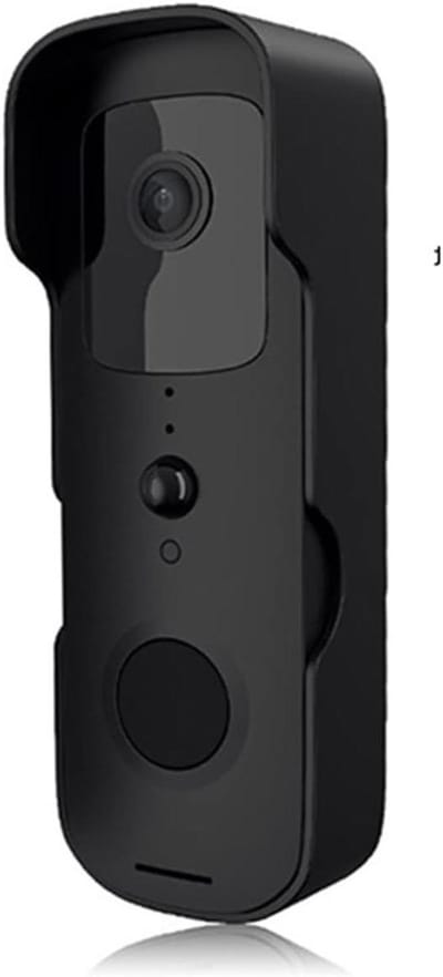 Videodeurbel met Camera - Slimme Deurbel Video - Huisbeveiliging - Draadloze Wifi Verbinding - 1080P HD - Zwart
