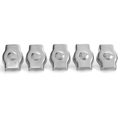 5PCS Cossier Simplex Acier Inoxydable Quincaillerie Marine Fixation pour Machines Forestières 10MM