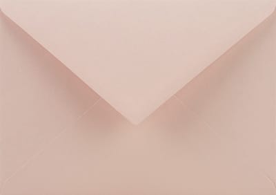Gladde roze enveloppen C6 - 114 x 162 mm - A6 - 25 stuks - NK natgelijmde - 115 gram - Sirio Color - Netuno