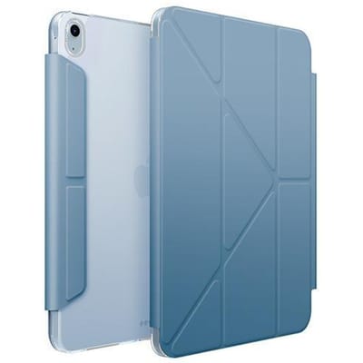 Coque UNIQ Camden Click iPad Air 13  M2 2024 / M3 2025 / M4 2026 bleu/bleu pierre