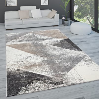 Paco Home Vloerkleed Woonkamer Laagpolig Pastel Vintage Look Abstract Patroon Versch. Stijlen 200x290 cm