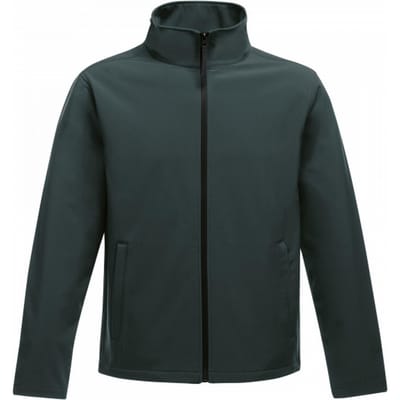 Regatta Heren Ablaze Afdrukbaar Softshell-jasje (Donker sparren/zwart)