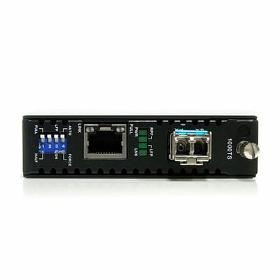 StarTech.com Fiber Media Converter Gigabit 1000Mbps mm Fibre LC 550m