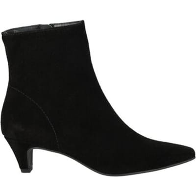 Paul Green 8288 Enkellaarsjes - Enkelboots met rits - Dames - Zwart - Maat 36