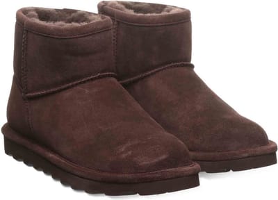 BEARPAW Alyssa Winterenkellaarzen voor dames Lamsvachtlaarzen 2130W 129 Walnut