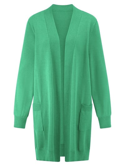 Lang vest Van Emilia Lay groen