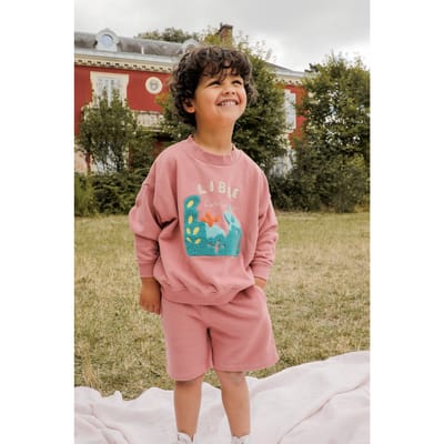Louise Misha Sweatshirt Sunset Maat: 9M | Truien Outlet | Unisex | Roze