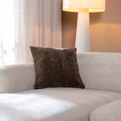 Bronx71® Sierkussen Evi chenille mocha 45 x 45