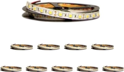 LED strip 12V 5M 5050 IP20 60LED / m (10 stuks) - Wit licht - Overig - Wit Neutre 4000K - 5500K - IP20 - SILUMEN
