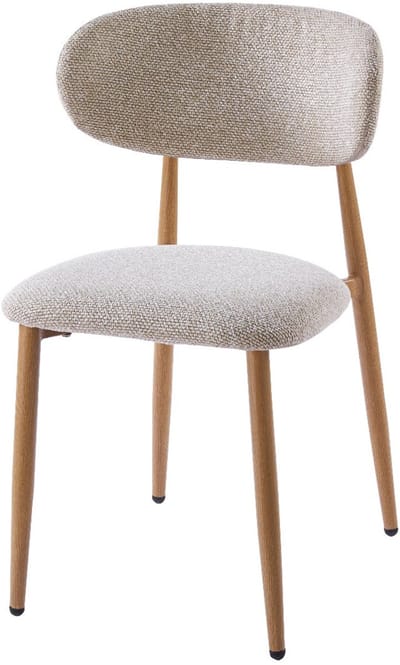 DS4U - Sumi eetkamerstoel beige - naturel poot