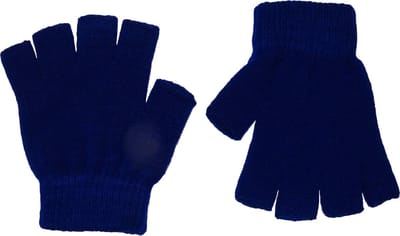 Blauwe Vingerloze Handschoenen | Maat One Size Fits All
