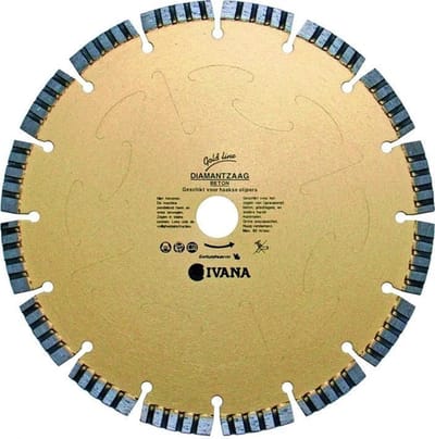 Ivana Diamantzaag - Universeel - Goldline - Ø115x22.23mm
