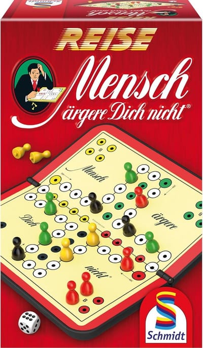 Reisversie Mens Erger Je Niet Spel voor Puzzelaars en Familieplezier