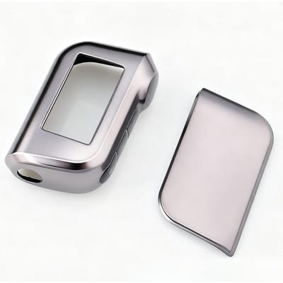 Gris Pistolet Pour Starline A93 A63 Version Russe Télécommande Bip Bang pour Alarme de Voiture Porte-Clés Housse de Clé en TPU de Haute Qualité gray