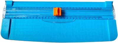 A4 Papier Snijmachine met Plastic Basis en Glijdend Mes voor Precisie Snijden van Papier, Creatief Scrapbooking en Kindvriendelijk Gebruik