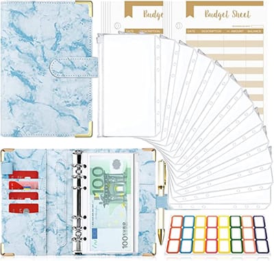 Budgetplanner - Budget planner, money sleeves, ring binder, financial planner,