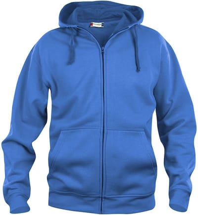 Clique Basic Hoody Full Zip 021034 - Kobalt - S