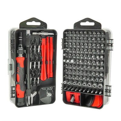 135 In 1 Schroevendraaierset Laptop Mobiele Telefoon Reparatie Demontage Reinigingsgereedschap 138 PCS