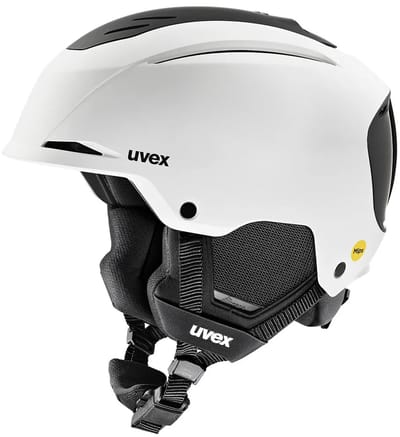 Uvex Resolution MIPS, skihelm, wit/zwart