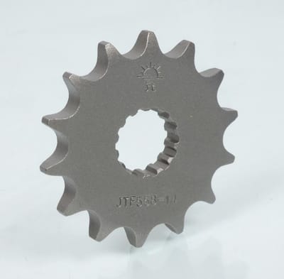 14 tand stalen versnellingsbak tandwiel voor motor gilera 125 sc 2006 tot 2008 nieuw