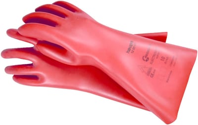 Haupa Vingerhandschoenen 1000V geïsoleerd - maat:10 - Rood