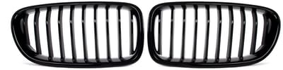 Voorbumper grille - Voorbumper - Voor BMW F10/F11 528i/535i/550i (2010-2016) - Racing Mesh Grill - Auto Accessoires