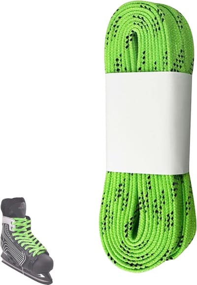 Professionele Waxed Schoenveters voor IJshockey en Schaatsen - 30 cm, 2 Paar, Duurzaam en Sterk