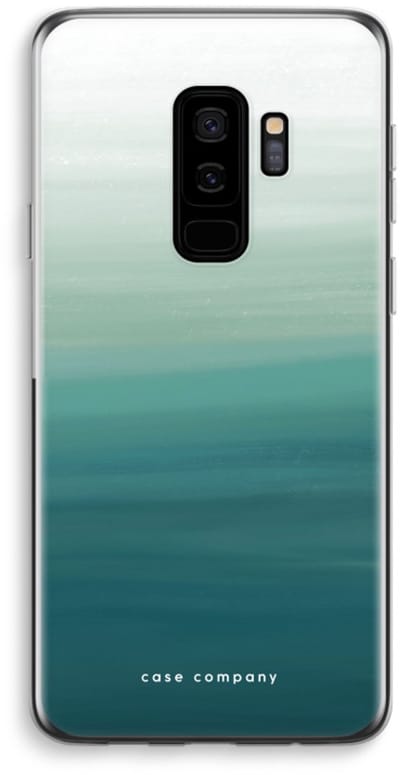Case Company® - Hoesje geschikt voor Samsung Galaxy S9 Plus hoesje - Ocean - Soft Cover Telefoonhoesje - Bescherming aan alle Kanten en Schermrand