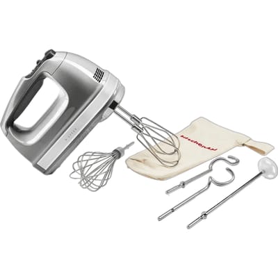 KitchenAid Artisan 5KHM9212ECU - Handmixer - 85 W - Contour Silver - 9 Snelheden