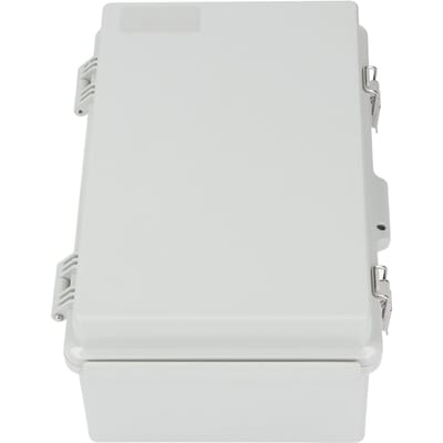 Boîte de jonction électrique IP67 Résistante à l'eau Boîte de connexion électrique en plastique ABS avec plaque de montage
