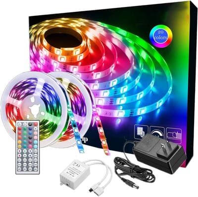 LED Strip Lights 10m - RGB LED Lichtstrip - Muzieksynchronisatie & Meerkleurig - Waterdichte LED Tape - TV, Slaapkamer, Feestdecoratie - Voor Thuis & Party - 32.8ft - 1 set
