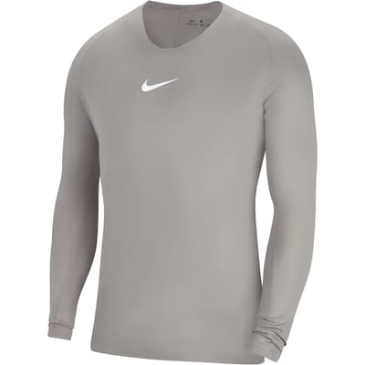 Nike Park Dry First Layer Shirt Thermoshirt - Maat XXL - Mannen - grijs/wit