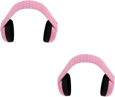 Baby Oorkappen - Gehoorbescherming Baby - Geluidsreductie - Comfortabel Ontwerp - 2 Stuks - Roze