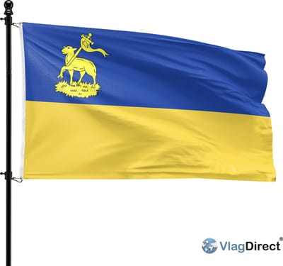 VlagDirect - Velsen vlag - Gemeente Velsen vlag - 90 x 150 cm.