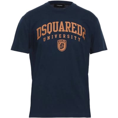 Dsquared2 Cool Fit Varsity donkerblauw T-shirt