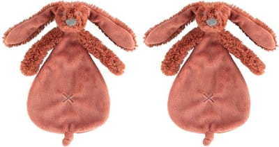 2 Happy Horse Richie Knuffeldoekjes - rusty - Baby cadeau - Kraamcadeau - Tuttle doekjes