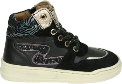 Develab - 41926 - Half-hoogMeisjesKindersneakers - Kleur: Zwart - Maat: 27