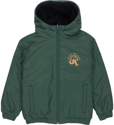 Quiksilver Reversible All Seas Gewatteerde Jas Groen 24 Months Jongen