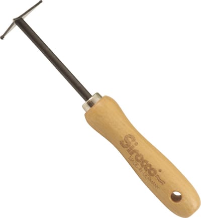 Sirocco - Voegenmes - Voegenkrabber - Handgesmede - Beukenhout (14 cm) - Tuingereedschap - Onkruidverwijderaars